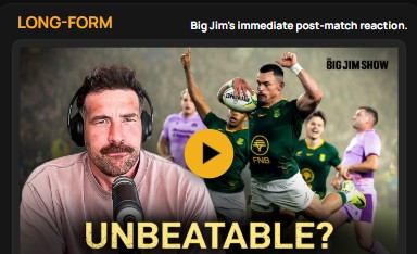 The Big Jim Show, post-match reaction
