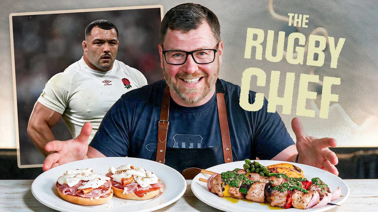 Huel x The Rugby Chef, a performance-nutrition partnership filmed with an England international